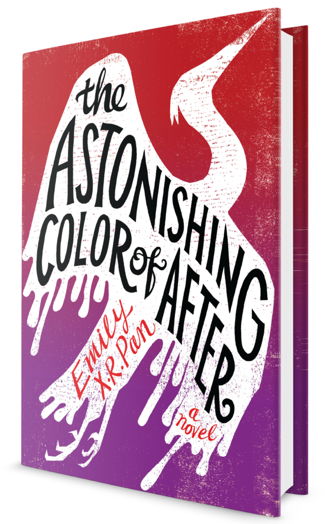 the astonishing color of after book